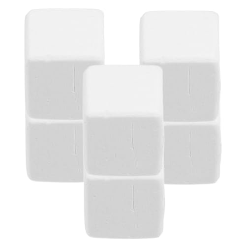 CIYODO 6 Stück Mineral Block Mineralsteine ​​für Trinkwasser Terrarienset für Reptilien extra großes Reptilienfell Plüschfuchs-Stofftiere Schildkrötenblock Mineralien Weiß von CIYODO