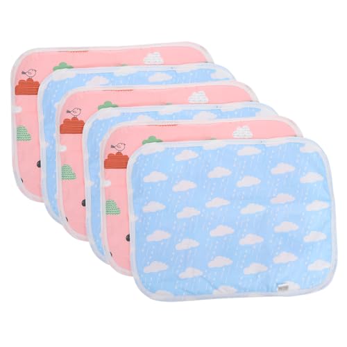 CIYODO 6 Stück Teiliges Waschbares Hamsterbett und Meerschweinchen Käfigeinlage Wiederverwendbare und rutschfeste Einstreu Saugfähige Komfortmatte für Kleintiere für Spielplatz CIYODO 6 Stück Teiliges Waschbares Hamsterbett und Meerschweinchen Käfigeinlage Wiederverwendbare und rutschfeste Einstreu Saugfähige Komfortmatte für Kleintiere für Spielplatz von CIYODO
