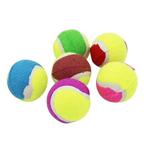 CIYODO 6Er-Pack Tennisspielzeugball Bälle für Hunde für Haustiere Haustierkugeln Hundespielzeug CIYODO 6Er-Pack Tennisspielzeugball Bälle für Hunde für Haustiere Haustierkugeln Hundespielzeug von CIYODO
