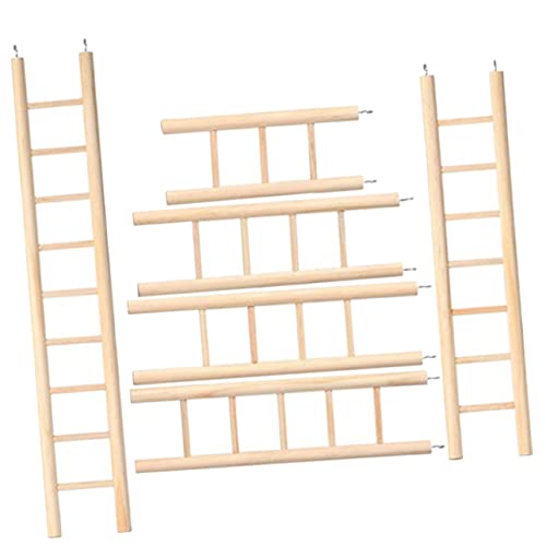 CIYODO 6stücke Kletterleiter Für Vögel Holzspielzeug Für Papageien Und Wellensittiche Kreatives Trainingszubehör Spiel Und Bewegung Im Käfig CIYODO 6stücke Kletterleiter Für Vögel Holzspielzeug Für Papageien Und Wellensittiche Kreatives Trainingszubehör Spiel Und Bewegung Im Käfig von CIYODO