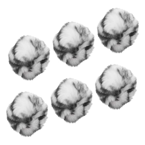 CIYODO 6St Katze kaubälle interaktives katzenspielzeug Katzen katzenball für Katzen katzenminze Ball lustiges Katzenspielzeug Kauspielzeug für Kätzchen Plüsch Black CIYODO 6St Katze kaubälle interaktives katzenspielzeug Katzen katzenball für Katzen katzenminze Ball lustiges Katzenspielzeug Kauspielzeug für Kätzchen Plüsch Black von CIYODO