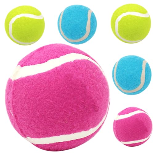 CIYODO 6er-Pack Hundetennisbälle Interaktive Jagdbälle für Hunde Apportiertraining Zahnungsbälle für Welpen und Hunde CIYODO 6er-Pack Hundetennisbälle Interaktive Jagdbälle für Hunde Apportiertraining Zahnungsbälle für Welpen und Hunde von CIYODO