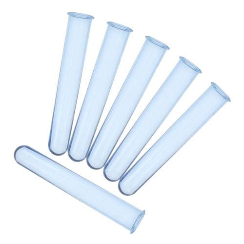 CIYODO 6Stücke Hydrokultur Reagenzglasvasen Transparente Blumenanbautest Tubes Desktop Dekoration Für Pflanzen von CIYODO