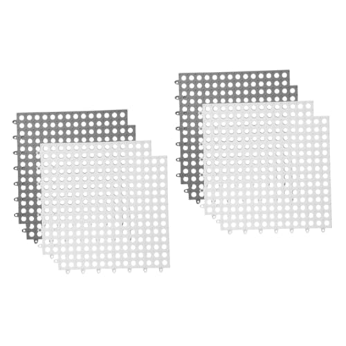 CIYODO 8 STK Kaninchenmatten Chinchillakäfig Fußpolster für Meerschweinchen Kaninchenstall Zubehör Hasen zubehör meerschweinchen käfig Käfigmatten für Kaninchen kleine Käfigmatte Plastik CIYODO 8 STK Kaninchenmatten Chinchillakäfig Fußpolster für Meerschweinchen Kaninchenstall Zubehör Hasen zubehör meerschweinchen käfig Käfigmatten für Kaninchen kleine Käfigmatte Plastik von CIYODO