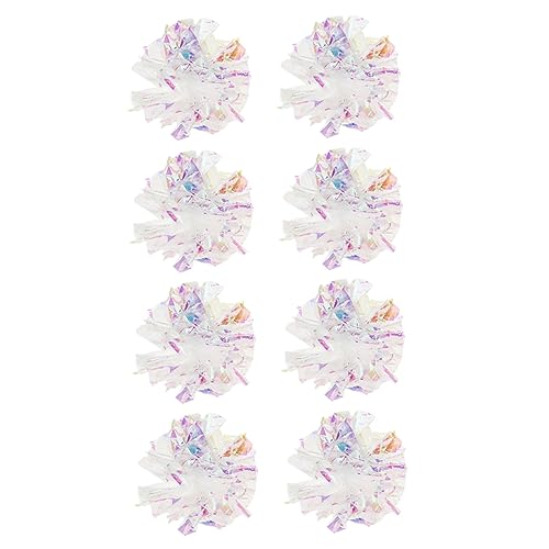 CIYODO 8 Stück Katzenrassel aus Papier Ball kräuseln Katze Rollen drinnen interaktives katzenspielzeug Interactive cat Toy cat Toys Haustier Klangknisterbälle Plastik CIYODO 8 Stück Katzenrassel aus Papier Ball kräuseln Katze Rollen drinnen interaktives katzenspielzeug Interactive cat Toy cat Toys Haustier Klangknisterbälle Plastik von CIYODO