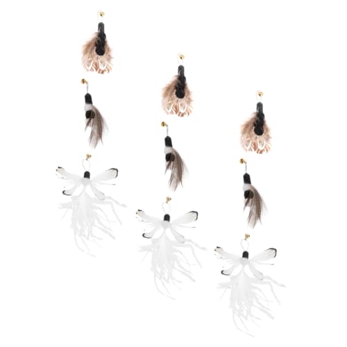 CIYODO 9st Ersatzkopf Für Katzenangel Katzenrohr Katzenspielzeug Für Wohnungskatzen Plüsch Lustiges Katzenminze- Kätzchen Katzendekor Katzenfigur Ornament Plastik CIYODO 9st Ersatzkopf Für Katzenangel Katzenrohr Katzenspielzeug Für Wohnungskatzen Plüsch Lustiges Katzenminze- Kätzchen Katzendekor Katzenfigur Ornament Plastik von CIYODO