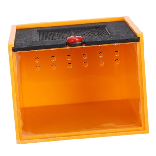 CIYODO Acrylic Spider Habitat Box Detachable Lid Reptile Enclosure Ventilated Insect Terrarium for Springspiders and Other Pets von CIYODO