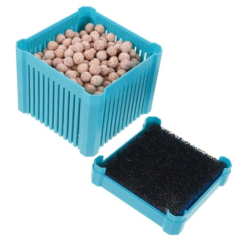 CIYODO Wiederverwendbarer Fischtankfilter Aquarium-Wasserfilterwürfel professioneller Filter für Fischtanks kompakter und Kleiner PVC-Aquariumfilter Bio-Würfel CIYODO Wiederverwendbarer Fischtankfilter Aquarium-Wasserfilterwürfel professioneller Filter für Fischtanks kompakter und Kleiner PVC-Aquariumfilter Bio-Würfel von CIYODO