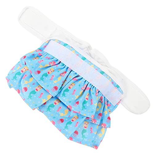 CIYODO Anti-Diaper-Entfernung Haustier wiederverwendbar Welpe Hygiene Windeln für männliche Hunde Hündchenwindeln waschbare hundewindel Hundewindeln Polyester Blue CIYODO Anti-Diaper-Entfernung Haustier wiederverwendbar Welpe Hygiene Windeln für männliche Hunde Hündchenwindeln waschbare hundewindel Hundewindeln Polyester Blue von CIYODO
