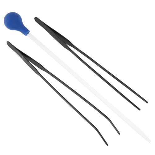 CIYODO Aquarium Reinigungsset Teilig mit Pinzetten und Pipette Werkzeuge für Pflege von Aquarienpflanzen und Futtertiere für Kleine und Große Fischbecken von CIYODO