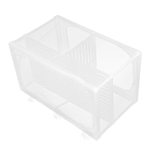 CIYODO Aquarium Zucht Netz mit Saugnapf Polyestergewebe Trennwand für Fische Erhöht Überlebensrate Geeignet für Zucht und Aufzucht Zufällige Farbwahl Zufällige Farbe von CIYODO