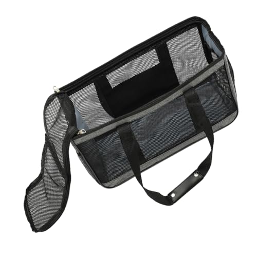 CIYODO Atmungsaktive Katzentragetasche mit Mesh Fenstern Leicht mit Mehreren Taschen für Reisen Outdoor Aktivitäten Komfortable Tragegurte Große Graue für Katzen und Kätzchen CIYODO Atmungsaktive Katzentragetasche mit Mesh Fenstern Leicht mit Mehreren Taschen für Reisen Outdoor Aktivitäten Komfortable Tragegurte Große Graue für Katzen und Kätzchen von CIYODO