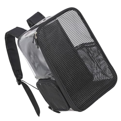 CIYODO Katzentransporttasche Atmungsaktiv Transparent Mit Schultergurt Für Haustier Reisen Wandern Spazierengehen CIYODO Katzentransporttasche Atmungsaktiv Transparent Mit Schultergurt Für Haustier Reisen Wandern Spazierengehen von CIYODO