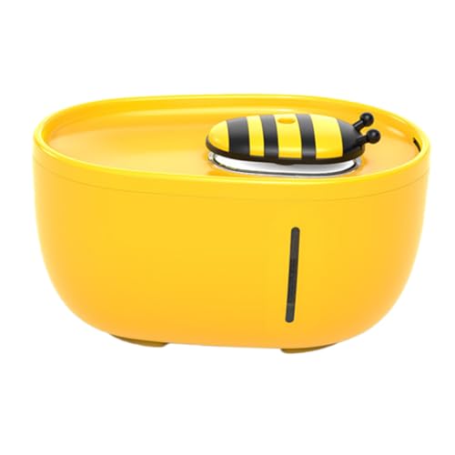CIYODO Automatischer Zirkulierender Wasserspender Haustier Trinken Winzig Automatischer Wasserspender Für Hunde Hallo Hund Wassernapf Groß Automatischer Katzenwasserspender Plastik Gelb CIYODO Automatischer Zirkulierender Wasserspender Haustier Trinken Winzig Automatischer Wasserspender Für Hunde Hallo Hund Wassernapf Groß Automatischer Katzenwasserspender Plastik Gelb von CIYODO