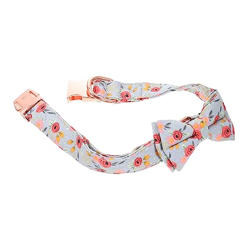 CIYODO Blumenmuster Katzenhalsband aus Baumwolle Verstellbar mit Eleganter Schleife für Kleine und Mittelgroße Katzen für Täglichen Gebrauch und Besondere Anlässe CIYODO Blumenmuster Katzenhalsband aus Baumwolle Verstellbar mit Eleganter Schleife für Kleine und Mittelgroße Katzen für Täglichen Gebrauch und Besondere Anlässe von CIYODO