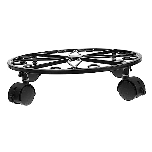CIYODO Blumenständer mit Robuster Eisen Pflanzenhalter für Große Blumentöpfe Beweglicher Pflanzenregal mit Glatten Rädern für Innen und Außenbereich zu Reinigen CIYODO Blumenständer mit Robuster Eisen Pflanzenhalter für Große Blumentöpfe Beweglicher Pflanzenregal mit Glatten Rädern für Innen und Außenbereich zu Reinigen von CIYODO
