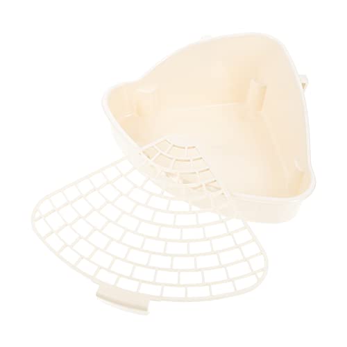 CIYODO Box Haustier Reinigung Töpfchen Bunny Kleine Tier Und Schwein Toilette Kaninchen Wurf Pp Weiß CIYODO Box Haustier Reinigung Töpfchen Bunny Kleine Tier Und Schwein Toilette Kaninchen Wurf Pp Weiß von CIYODO