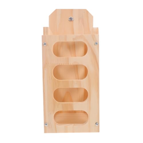 CIYODO Bunny Hay Rack Kaninchen Heuhändler Holz Heu Rack Kein Kaninchen Heu -Feeder Chinchilla Hay Rack Kleintiere Heuhändler Heuhalter Heuspender Für Hase von CIYODO