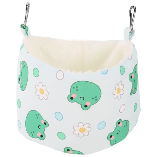 CIYODO Kleintier Hängematte Für Hamster Gehege Zubehör Warmes Bett Aus Stoffmaterial Sichere Schlafumgebung Für Chinchilla Und Meerschweinchen von CIYODO