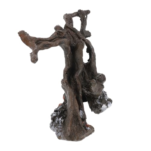 CIYODO Dekoratives Baumwurzel Ornament aus Resin für Aquarien Lebensnahe Aquarien Dekoration Sicheres Versteck für Fische und Garnelen Pflegeleicht und Langlebig Gestaltung für Aquarium CIYODO Dekoratives Baumwurzel Ornament aus Resin für Aquarien Lebensnahe Aquarien Dekoration Sicheres Versteck für Fische und Garnelen Pflegeleicht und Langlebig Gestaltung für Aquarium von CIYODO