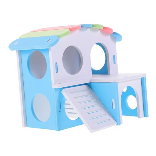 CIYODO Tunnel Für Meerschweinchen Kleintier-versteck Stabiler PVC-lebensraum Schlafhaus-Accessoire Für Hamsterkäfige von CIYODO