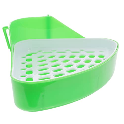 CIYODO Hamstertöpfchen Meerschweinchentoilette Trainingstoilette Katzentoilette Für Kleintiere Netzgitter Für Käfig von CIYODO