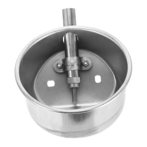 CIYODO Edelstahl Trinkschale für Schweine und Rinder Automatischer Wassernapf mit Tropffreiem Design Langlebiger Tränkeautomat für Schafe und Pferde Geeignet für Nutztiere von CIYODO
