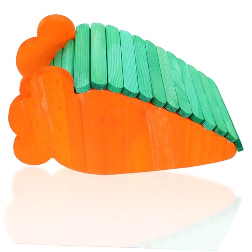 CIYODO Ein kleines Haus Hamster Tunnelhütte Tragenresistent Hamsterhaus kleines Tier Versteck dekorative Hamsterhütte Haushalt Hamsterhütte Hamster Unterschlupf hölzern von CIYODO