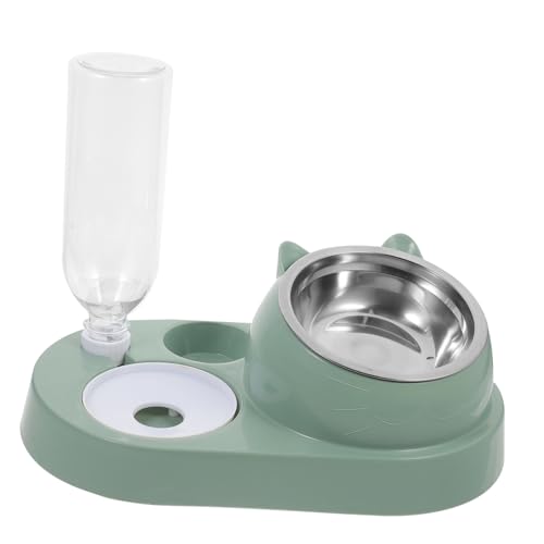 CIYODO Automatischer Futter- und Wasserspender für Haustiere Abnehmbarer Napf Futterspender für Hunde und Katzen Fallschutz-Design Stabiler Kunststoff leicht zu reinigen CIYODO Automatischer Futter- und Wasserspender für Haustiere Abnehmbarer Napf Futterspender für Hunde und Katzen Fallschutz-Design Stabiler Kunststoff leicht zu reinigen von CIYODO