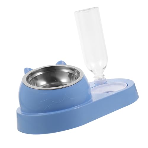 CIYODO Essgeschirr für Haustiere 2-in-1-Kipp-Futternäpfe Erhöhter Futternapf für Haustiere pet Feeder pet Feeding Station Hundenapf Hundekäfig Wassernapf für Welpen Trinknapf für Hunde von CIYODO