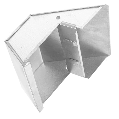 CIYODO Futterbox für Kaninchen Fütterung Futterspender klein Hasenspender Futterkaninchen Hasen heuraufe gemüsekorb essenbox Futterautomat für Haustiere Spender für Kaninchenkäfige Eisen von CIYODO