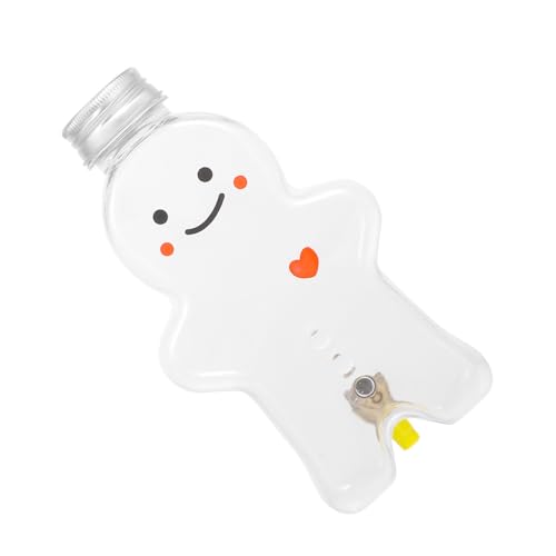 CIYODO Gingerbread Man Vogel Wasserspender für Papageien Automatischer Trinkspender mit Sicherem Design Käfige Nachfüllen und Langlebig für Wellensittiche und Nymphensittiche von CIYODO