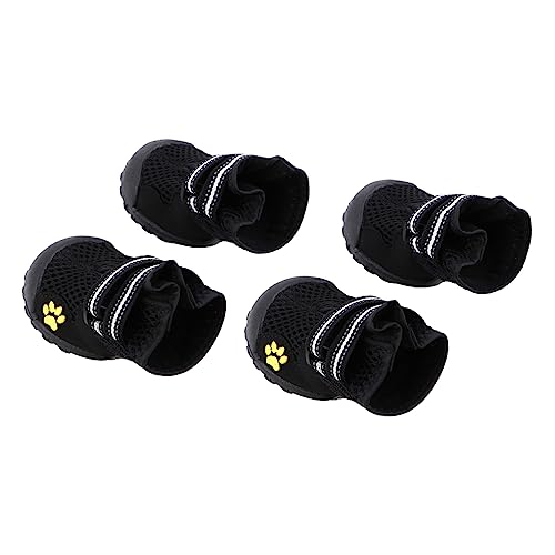 CIYODO Große Hundeschuhe Verstellbar Pfotenschutz Outdoor Mountaineering Boots für Mittelgroße und Große Hunde Atmungsaktiv Langlebig Leicht Anzuziehen von CIYODO