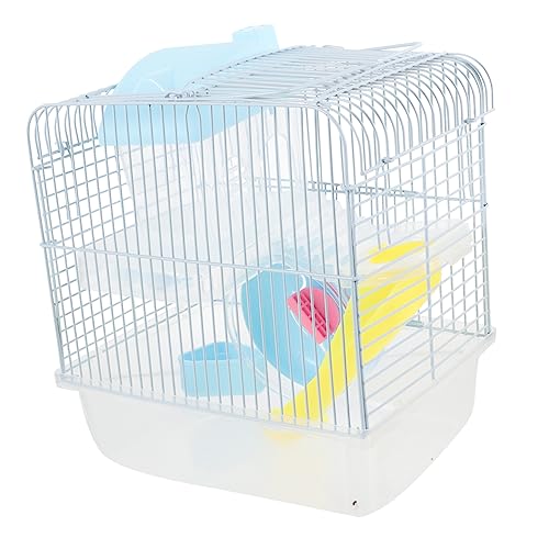 CIYODO Zwerghamsterkäfig Mit Trinkflasche Und Laufrad Kleiner Hamsterkäfig Mit Abnehmbarer Kunststoffwanne Für Reinigung Mäusekäfig Für Hamster Mäuse Rennmäuse CIYODO Zwerghamsterkäfig Mit Trinkflasche Und Laufrad Kleiner Hamsterkäfig Mit Abnehmbarer Kunststoffwanne Für Reinigung Mäusekäfig Für Hamster Mäuse Rennmäuse von CIYODO