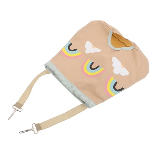 CIYODO Hängender Heubag für Kleintiere Robustes Belüftetes Futterbeutel für Kaninchen Meerschweinchen Hamster Praktischer Heufutterspender zur Sauberen Platzsparenden Aufbewahrung von CIYODO