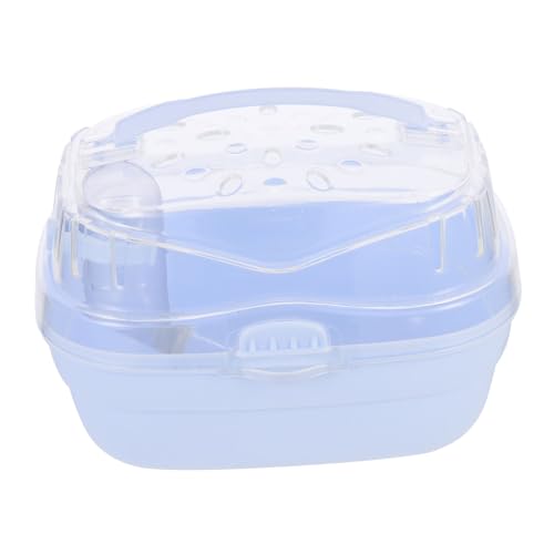 CIYODO Reisebox Für Hamster Tragbarer Transportbehälter Für Haustiere Kunststoffkäfig Für Kleintiere Für Reisen Und Camping Cremefarben CIYODO Reisebox Für Hamster Tragbarer Transportbehälter Für Haustiere Kunststoffkäfig Für Kleintiere Für Reisen Und Camping Cremefarben von CIYODO
