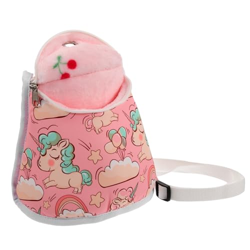 CIYODO Hamster aus Tasche tragbare Hamstertasche meerschweinchen Reisetasche Hamster transportbox meerschweinchen transportbox Reise Hamster trage Tasche für Hamster eine Schulter Gurt von CIYODO