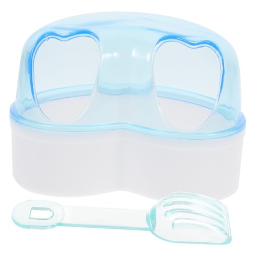 CIYODO Hamster Badewanne Chinchillas Chinchilla-Sand Chinchilla- -Badehaus Sandbad für Hamster Hamsterstaubbad Kleine Haustierzubehör Hamsterbad Haustier Badebecken Zufällige Farbe von CIYODO