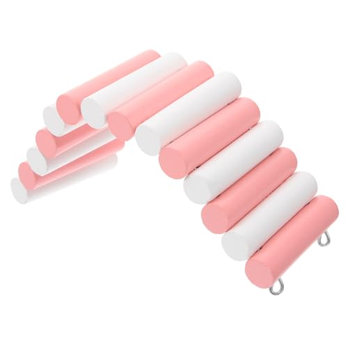 CIYODO Hamster Holzleiter Sicheres Kletterspielzeug für Hamster Zwerghamster Mäuse Mehrfunktionale Holztreppe als Klettergerüst und Kauspielzeug Geeignet für Kleine Haustiere Wie von CIYODO