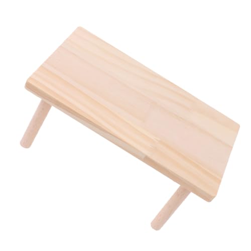 CIYODO Hamster Holzplattform für Kleintiere Langlebige und Kletterspielzeug mit Rampe zur Erweiterung Aktivitätsraums Kaubeständig und Sicher für Hamster von CIYODO