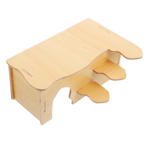 CIYODO Hamster Holzversteck Dekoratives Nagerhaus Für Kleine Haustiere Verschleißfestes Versteck Für Hamster Mäuse Und Gerbils Im Käfig DIY Holzhaus Für Kleintiere CIYODO Hamster Holzversteck Dekoratives Nagerhaus Für Kleine Haustiere Verschleißfestes Versteck Für Hamster Mäuse Und Gerbils Im Käfig DIY Holzhaus Für Kleintiere von CIYODO
