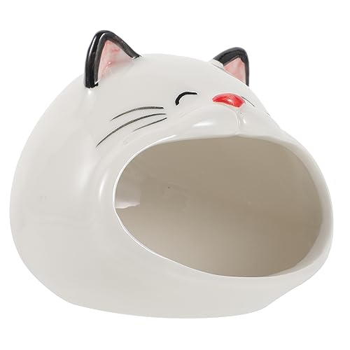 CIYODO Pet Hideout Keramik-Haus Für Hamster Kühlendes Schlafnest Dekoratives Versteck Für Kleintiere Für Zwerghamster Und Meerschweinchen Leicht Zu Reinigen Geräumig Für Spiel Und CIYODO Pet Hideout Keramik-Haus Für Hamster Kühlendes Schlafnest Dekoratives Versteck Für Kleintiere Für Zwerghamster Und Meerschweinchen Leicht Zu Reinigen Geräumig Für Spiel Und von CIYODO