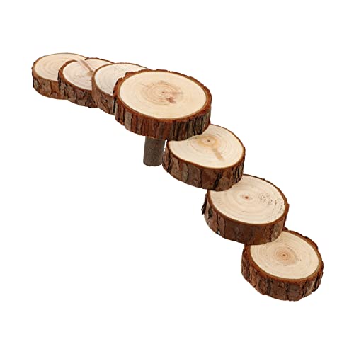 CIYODO Kleintier Spielzeug Hamster Leiter Plattform Klettern Holzspielzeug Für Meerschweinchen Mäuse Und Kleine Tiere Und Krallenpflege Spaß Und Bewegung von CIYODO