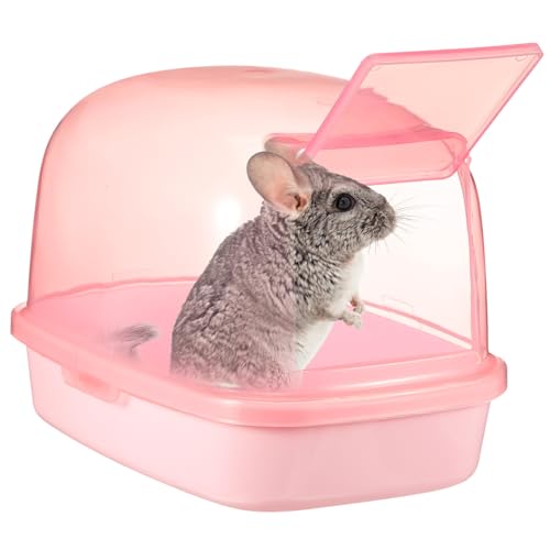 CIYODO Hamster Sandbad Box aus Kunststoff Chinchilla Sauna Toilette mit Abnehmbarem Deckel Langlebig und Pflegeleicht Kleine Modernem Design CIYODO Hamster Sandbad Box aus Kunststoff Chinchilla Sauna Toilette mit Abnehmbarem Deckel Langlebig und Pflegeleicht Kleine Modernem Design von CIYODO