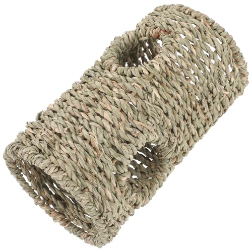 CIYODO Hamster Tunnel Nest Handgewebtes Strohspielzeug für Kleine Haustiere für Hamster und Vögel Robust und Unterhaltsam Haustierbedarf für Kleintiere CIYODO Hamster Tunnel Nest Handgewebtes Strohspielzeug für Kleine Haustiere für Hamster und Vögel Robust und Unterhaltsam Haustierbedarf für Kleintiere von CIYODO