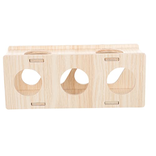 CIYODO Hölzerner Meerschweinchen-Tunnel Haustier-Versteck Hamster-Versteck Meerschweinchen-Spielzeug sichere und stabile Konstruktion CIYODO Hölzerner Meerschweinchen-Tunnel Haustier-Versteck Hamster-Versteck Meerschweinchen-Spielzeug sichere und stabile Konstruktion von CIYODO
