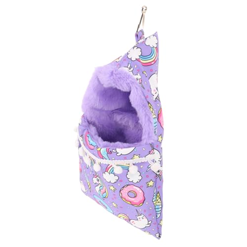 CIYODO Warmes Hamster-hängebett Frettchen-hängematte Kleintier-hängematte Für Käfige Canvas-Material Sichere Schlafumgebung von CIYODO