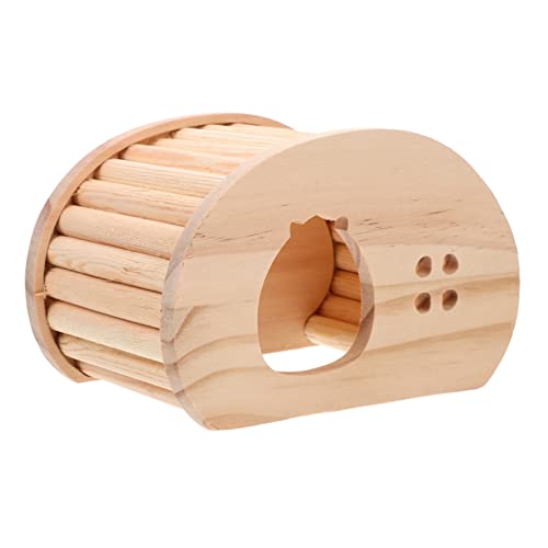 CIYODO Hamsterhaus Käfig Rattenbett Ruder Meerschweinchen Versteck Für Haustier Mäuse Rattenbedarf Hütte Nistplatz Dachboden Labyrinth Verstecke Ratten Hängematte Meerschweinchen von CIYODO