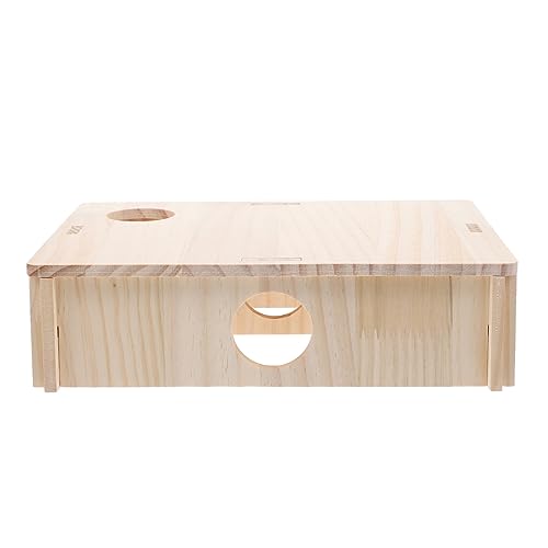CIYODO Hamsterhaus aus Holz mit Labyrinth für Hamster und Meerschweinchen für Kleine Haustiere Schlafen und Einfach zu Reinigen und Langlebig CIYODO Hamsterhaus aus Holz mit Labyrinth für Hamster und Meerschweinchen für Kleine Haustiere Schlafen und Einfach zu Reinigen und Langlebig von CIYODO