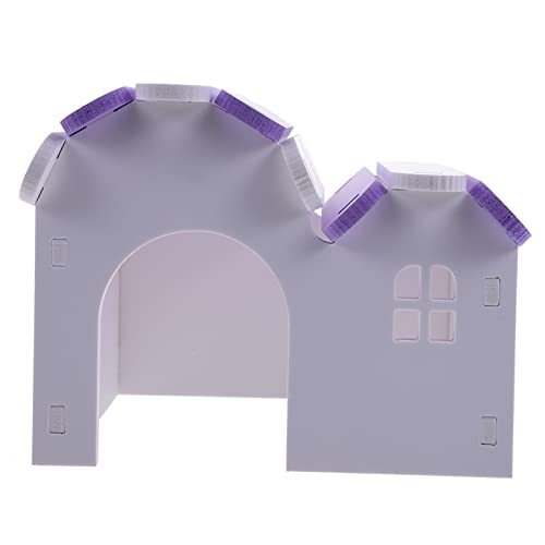 CIYODO Hamster Versteckte Villa Dekoratives Hamster Spielenest Haustier Ruhehaus Haustier Schlafhaus von CIYODO